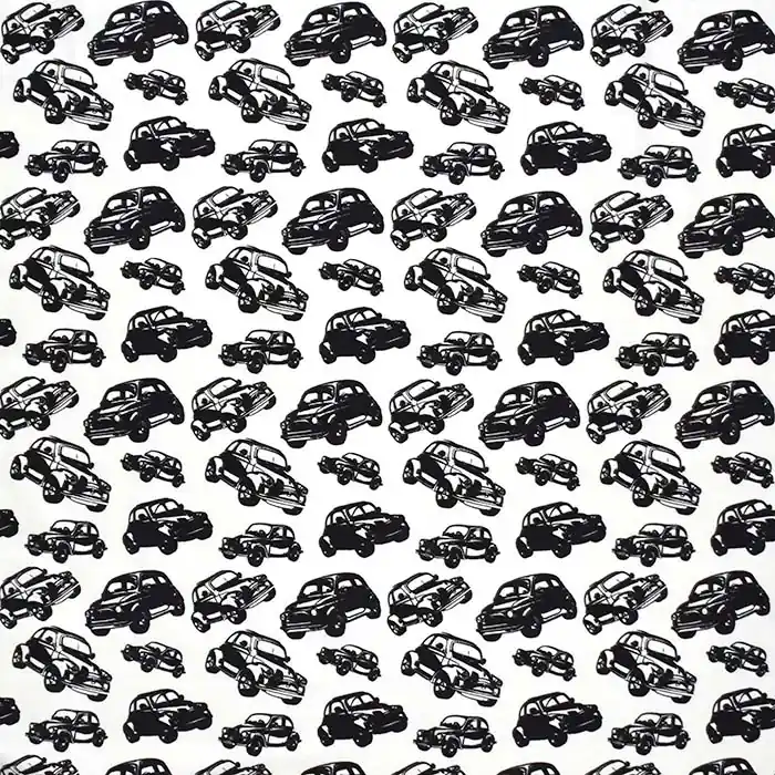 Geprüft Jersey, Baumwolle, digital, retro, 29409-02