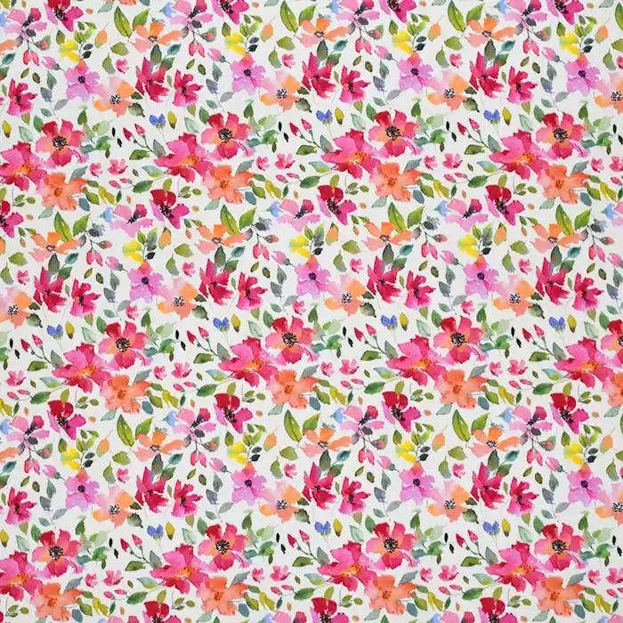 Ausverkauf Gewebe, Viskose, digital, floral, 29190-001