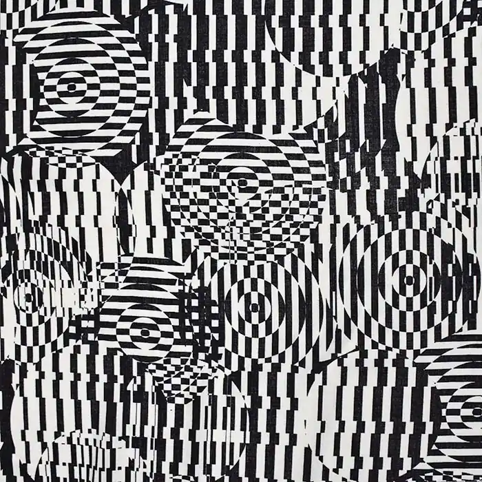 Nur Für Kurze Zeit Gewebe, Viskose, geometrisch, 29381-510