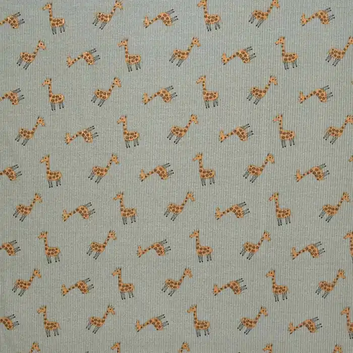 Jersey, Baumwolle, gerippt, Tiere, 29034-270 Sofort Bestellen