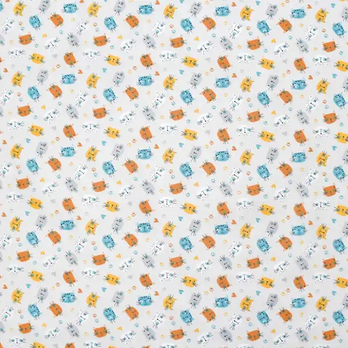 Preiswert Baumwolle, Popeline, für Kinder, 28632-01, grau