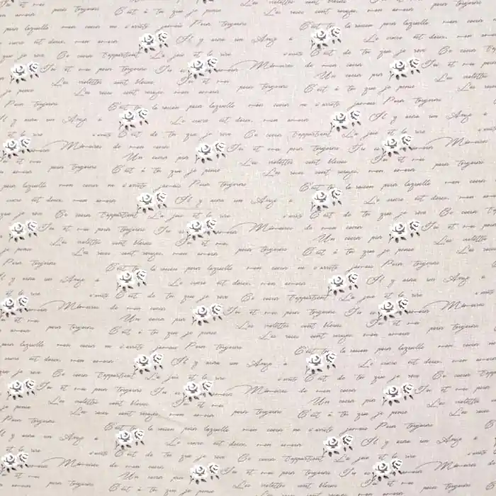 Sale Gewebe, Baumwolle, Leinen, floral, 28865-144