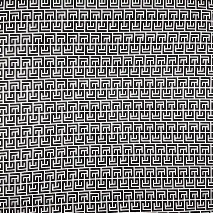 Seide, Satin, geometrisch, 25006-49 Super-Preis