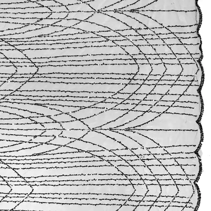 Spitze mit Pailletten, abstrakt, 28707-1001, schwarz Gleich Bestellen