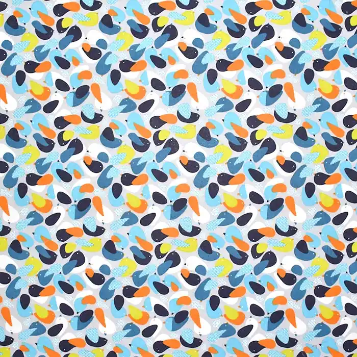 Baumwolle, Popeline, Tiere, 28590-03 Aktuell