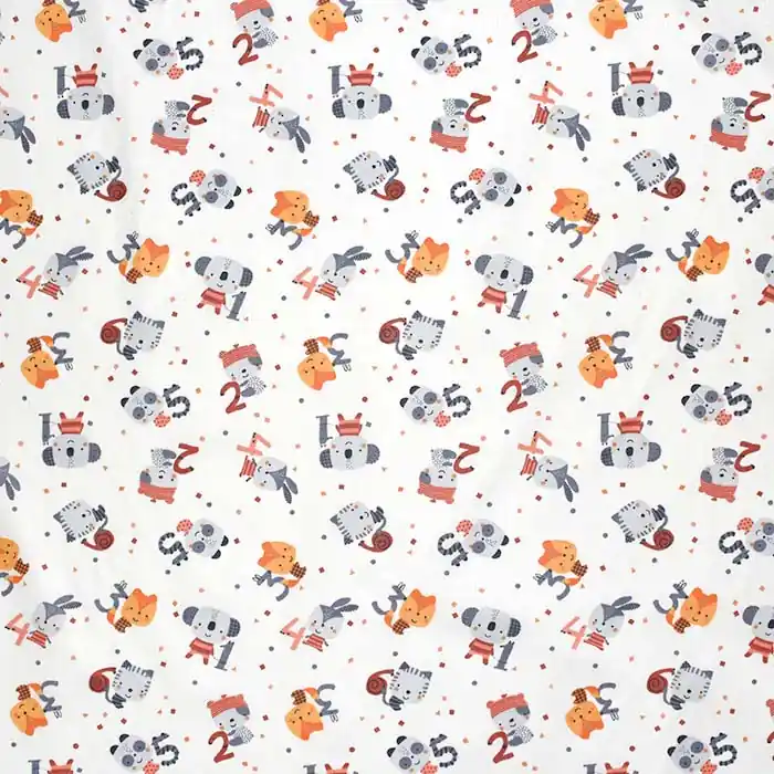 Baumwolle, Popeline, für Kinder, 28639-02, sahne Markenware