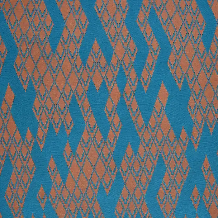 Großhandel Wirkware, dicht, geometrisch, 28795-25, braun