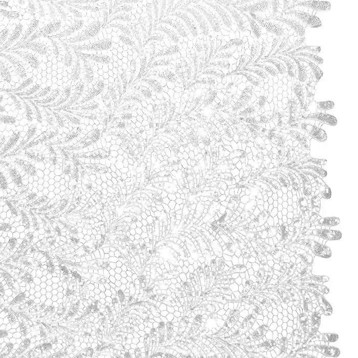 Spitze mit Pailletten, Natur, 28899-010, weiß Bestseller