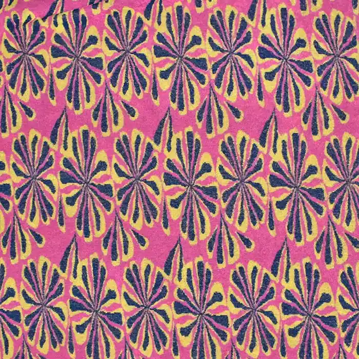 Jersey, Frottee, floral, 29038-170 Abverkauf