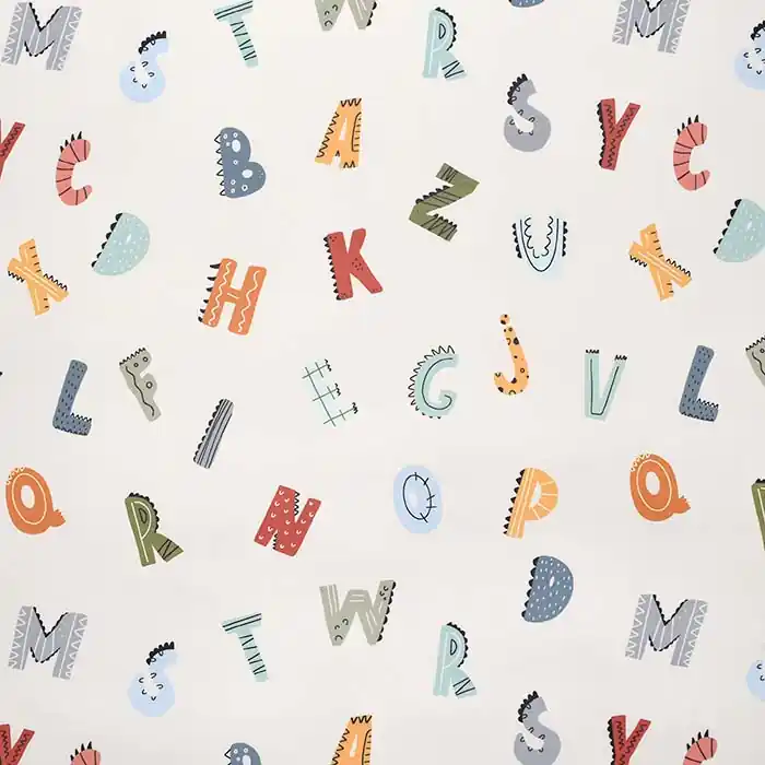 Regenmantelstoff, digital, Buchstaben, 28572-051 Expressversand