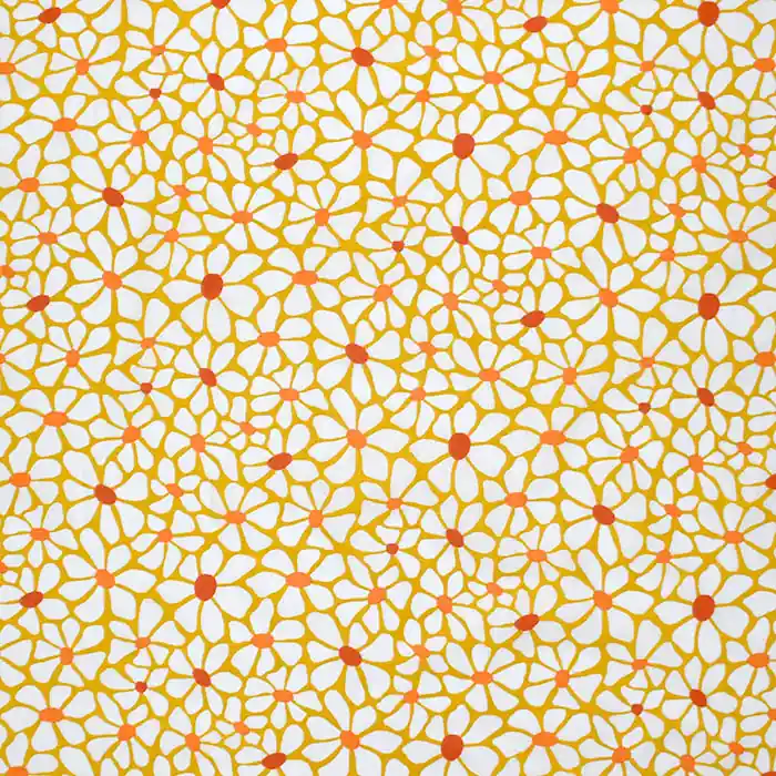 Baumwolle, Popeline, floral, 29233-02, gelb Sichere Zahlung