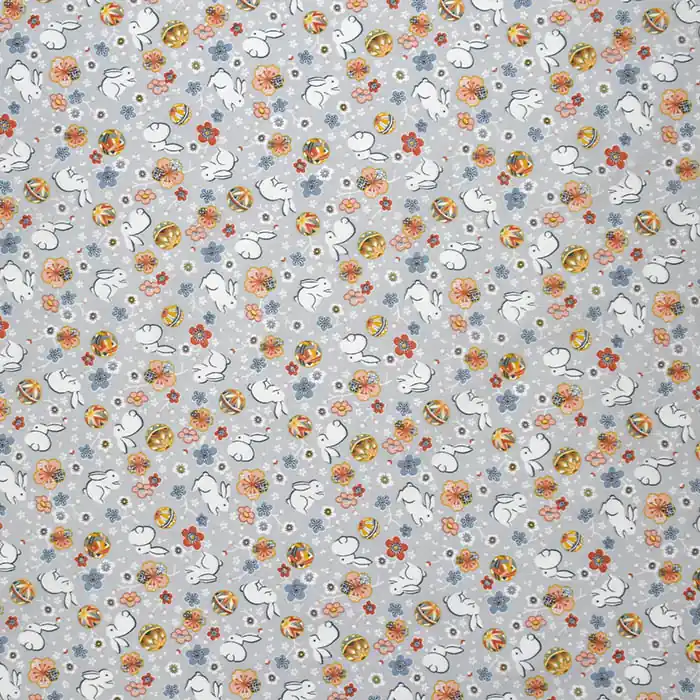 Baumwolle, Popeline, festlich, 29228, grau Limited Edition