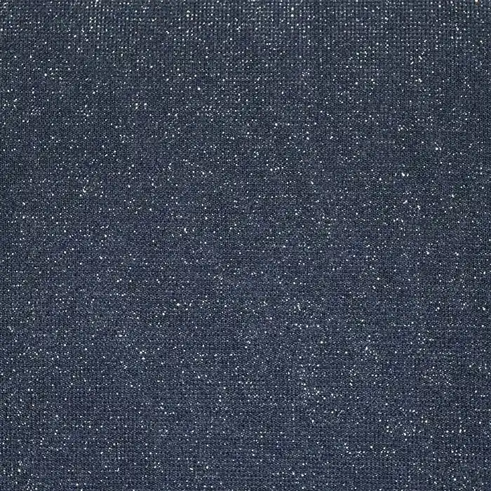 Neue Kollektion Wirkware, dünn, Viskose, Glitter, 28816-02, blau-silbern