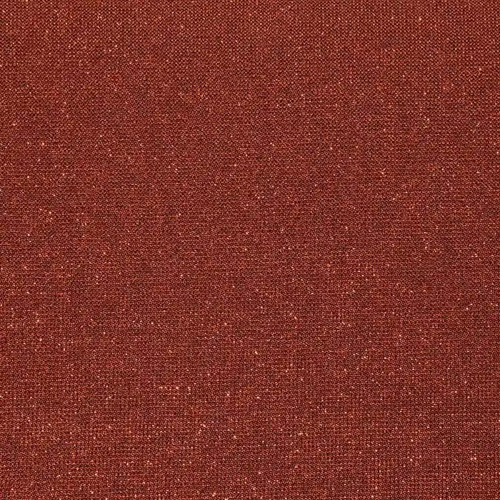 Wirkware, dünn, Viskose, Glitter, 28816-12, ziegelfarben Zertifiziert