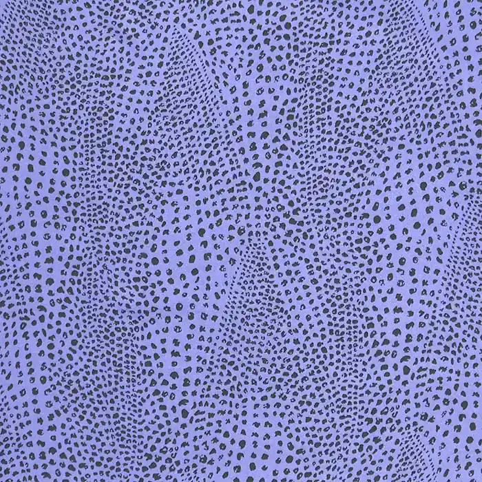 Gewebe, Viskose, tierisch, 28777-17, blau-violett Geprüft