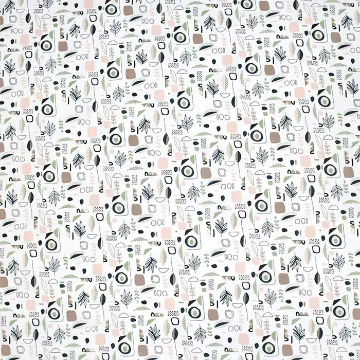 Baumwolle, Popeline, Natur, 28640-02, mint Kracherpreis