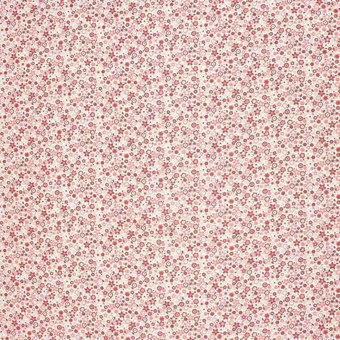 Kostenfreie Lieferung Baumwolle, Popeline, floral, 28642-02, rosa