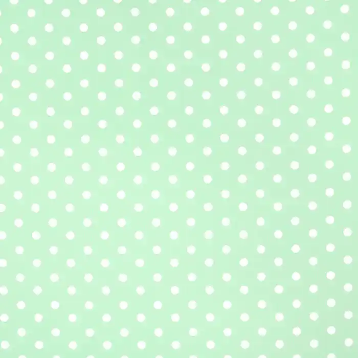 Direktkauf Baumwolle, Popeline, Punkte, 17952-011, mintgrün