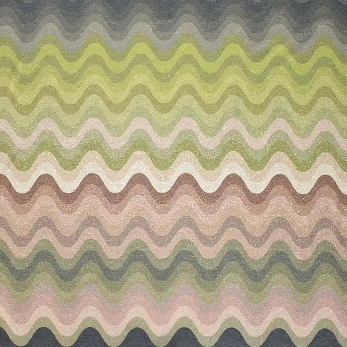 Letzte Chance Wirkware, dünn, Viskose, Glitter, 28860-2, grün-braun