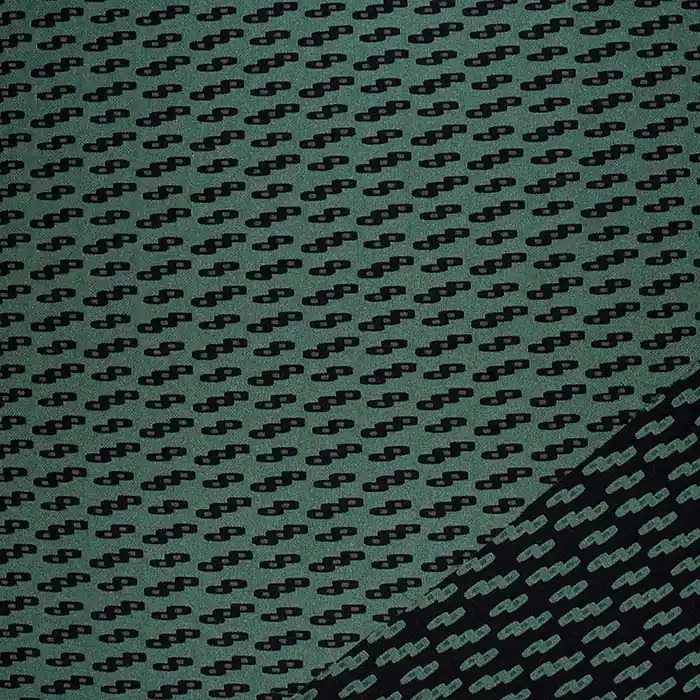 Jacquard, beidseitig, geometrisch, 28799-14, grün Sofort Bestellen