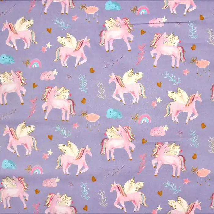 Hochwertig Baumwolle, Popeline, digital, für Kinder, 28443-003, violett