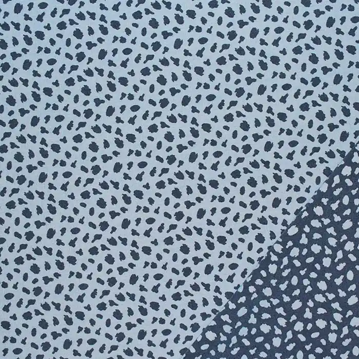 Beliebt Jacquard, beidseitig, tierisch, 28772-9, blau