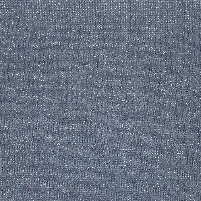 Zertifiziert Wirkware, dünn, Viskose, Glitter, 28816-19, blau-silbern
