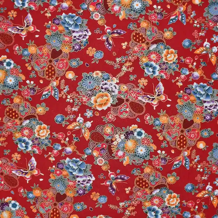 Sale Baumwolle, Popeline, floral, 28821