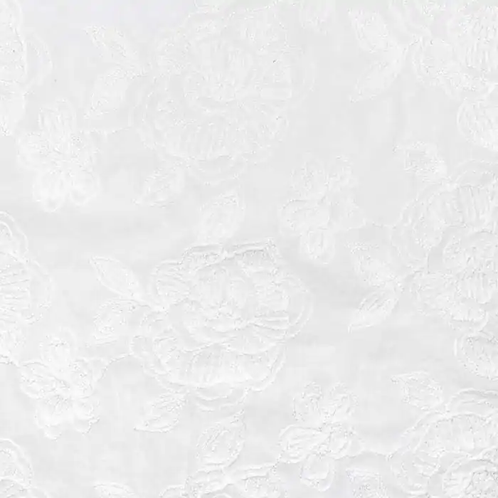 Gewebe, dünn, Stickerei, floral, 28477-001 Ausverkauf