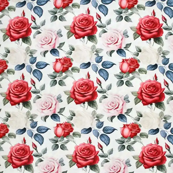 Versand Am Gleichen Tag Jersey, Viskose, digital, floral, 28501-3683