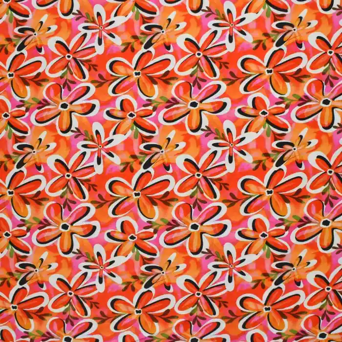 Im Trend Jersey, Viskose, digital, floral, 28495-1106