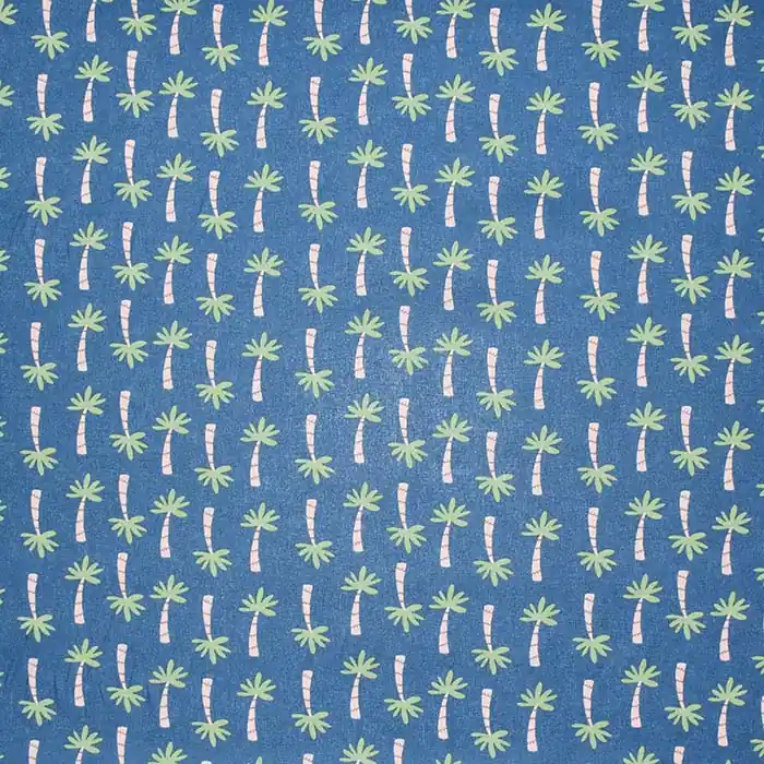 Baumwolle, Popeline, Natur, 28563-007, blau Kracherpreis