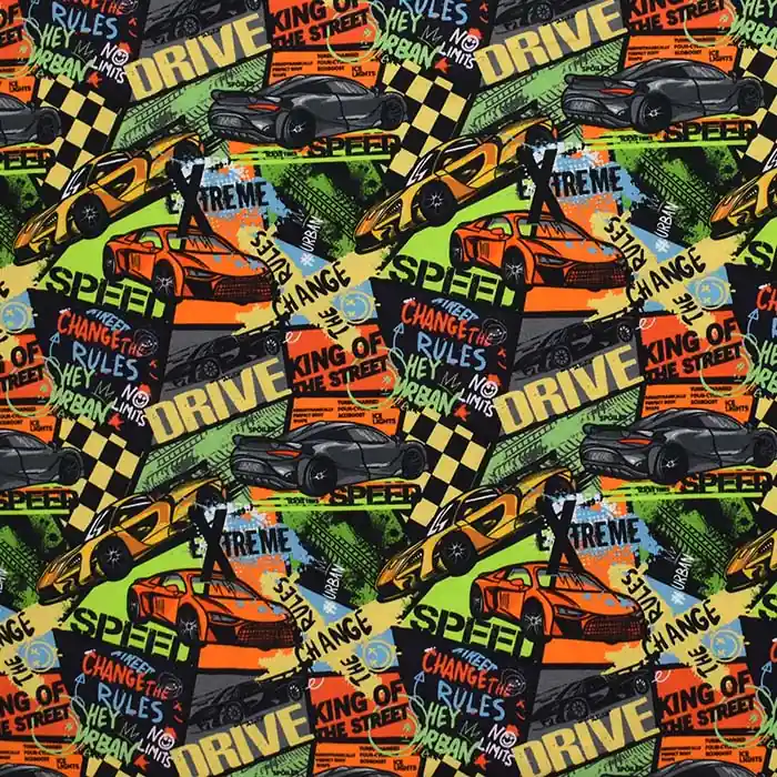 Heute Kaufen Jersey, Baumwolle, digital, jugendlich, 28450-001